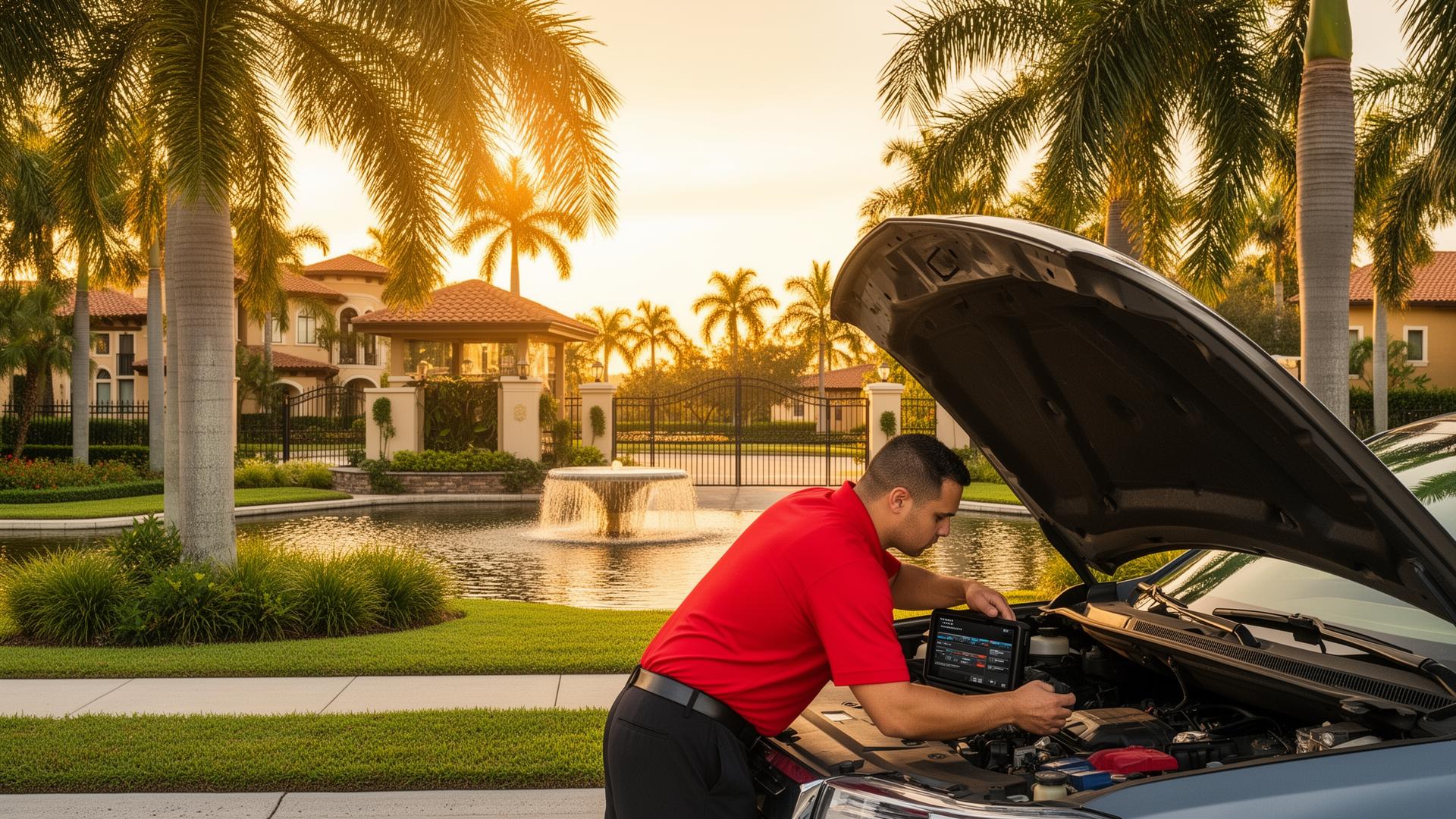 Mobile auto repair service in Estero, Florida