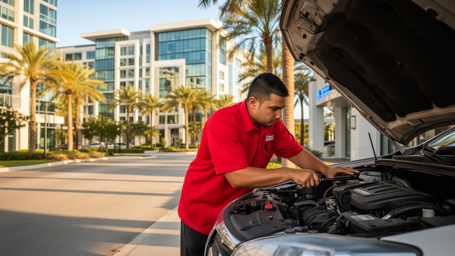 Mobile auto repair service in Gateway, Florida